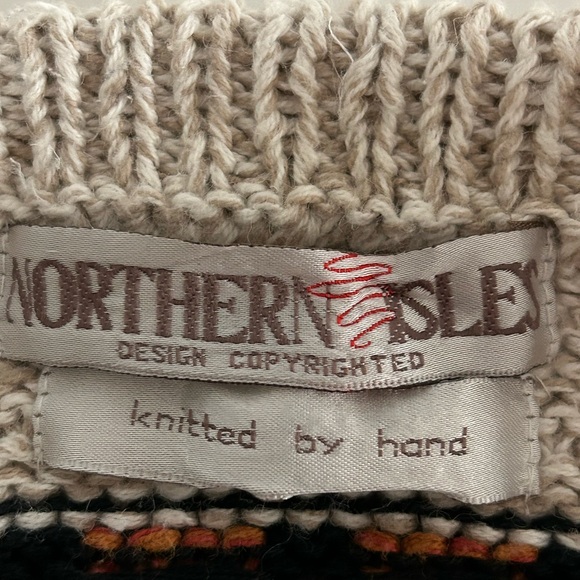 Vintage 80s/90s Sweater Northern Isles - Picture 3 of 4